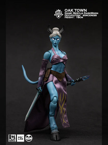 (Pre-Order) Lazy Monster Studio Oak Town 1/12 Darkmoon Assassin and Sorceress