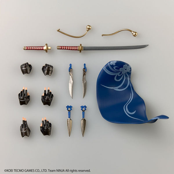 Revoltech Amazing Yamaguchi Kasumi NINJA GAIDEN 3: Razor's Edge Action Figure (with Bonus)