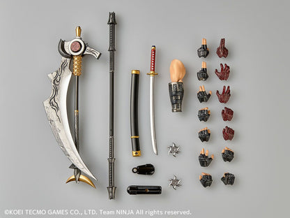 (Pre-Order) Revoltech Amazing Yamaguchi Ryu Hayabusa NINJA GAIDEN 3: Razor's Edge Ver. Action Figure (with Bonus)