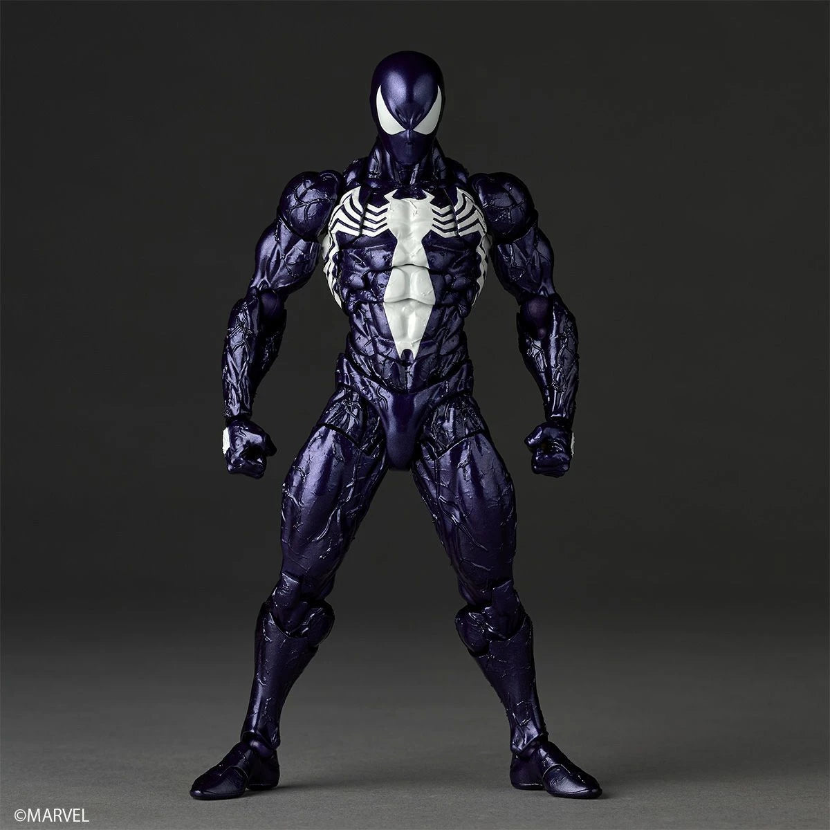 Revoltech Amazing Yamaguchi Symbiote Spider-Man (Purple Ver.) Action Figure