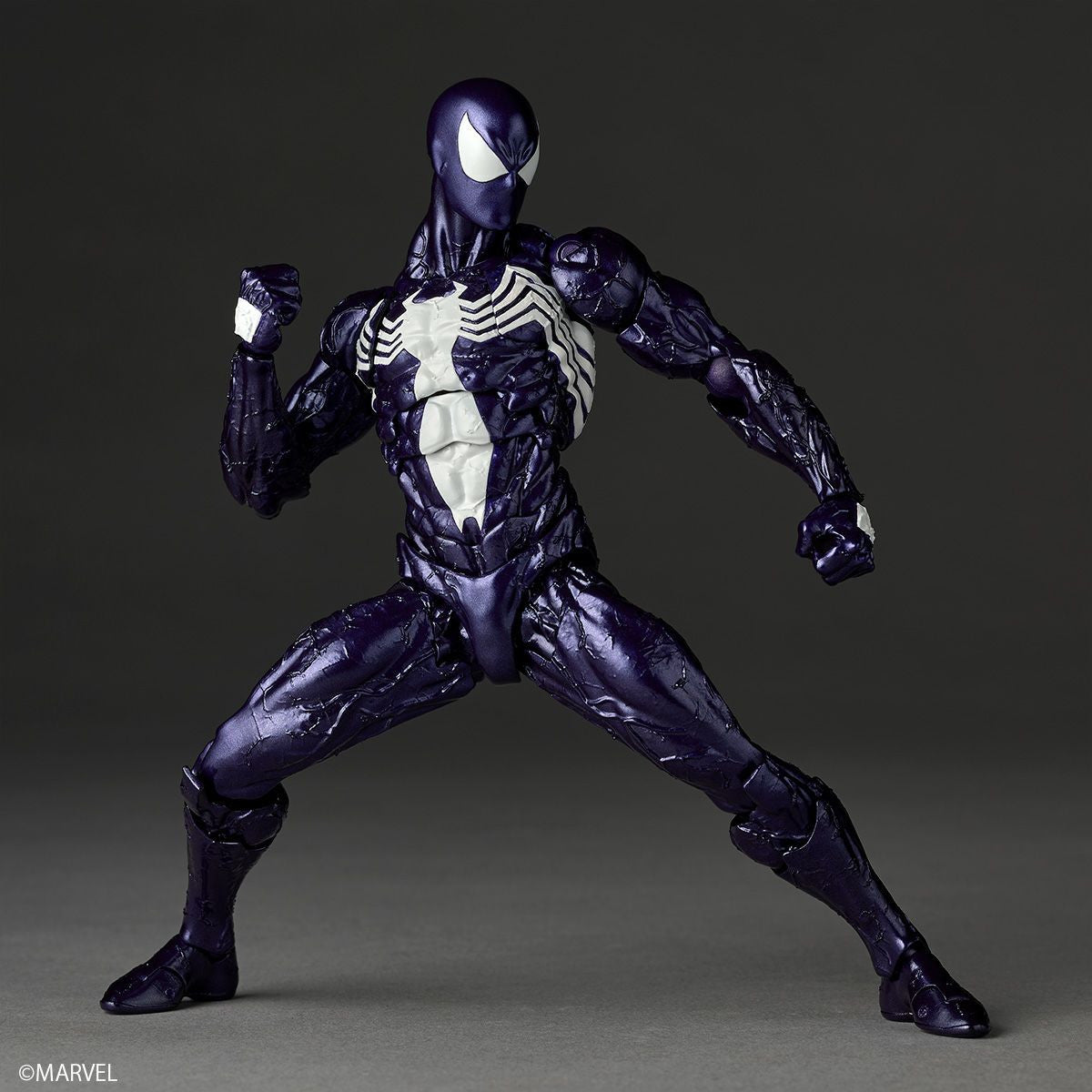 Revoltech Amazing Yamaguchi Symbiote Spider-Man (Purple Ver.) Action Figure