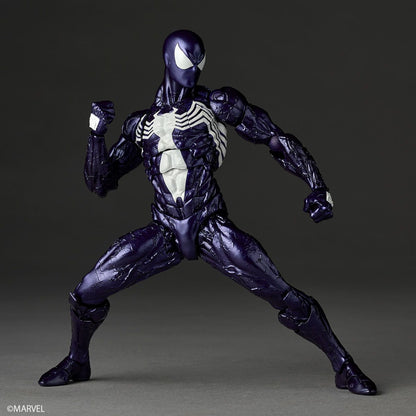 Revoltech Amazing Yamaguchi Symbiote Spider-Man (Purple Ver.) Action Figure