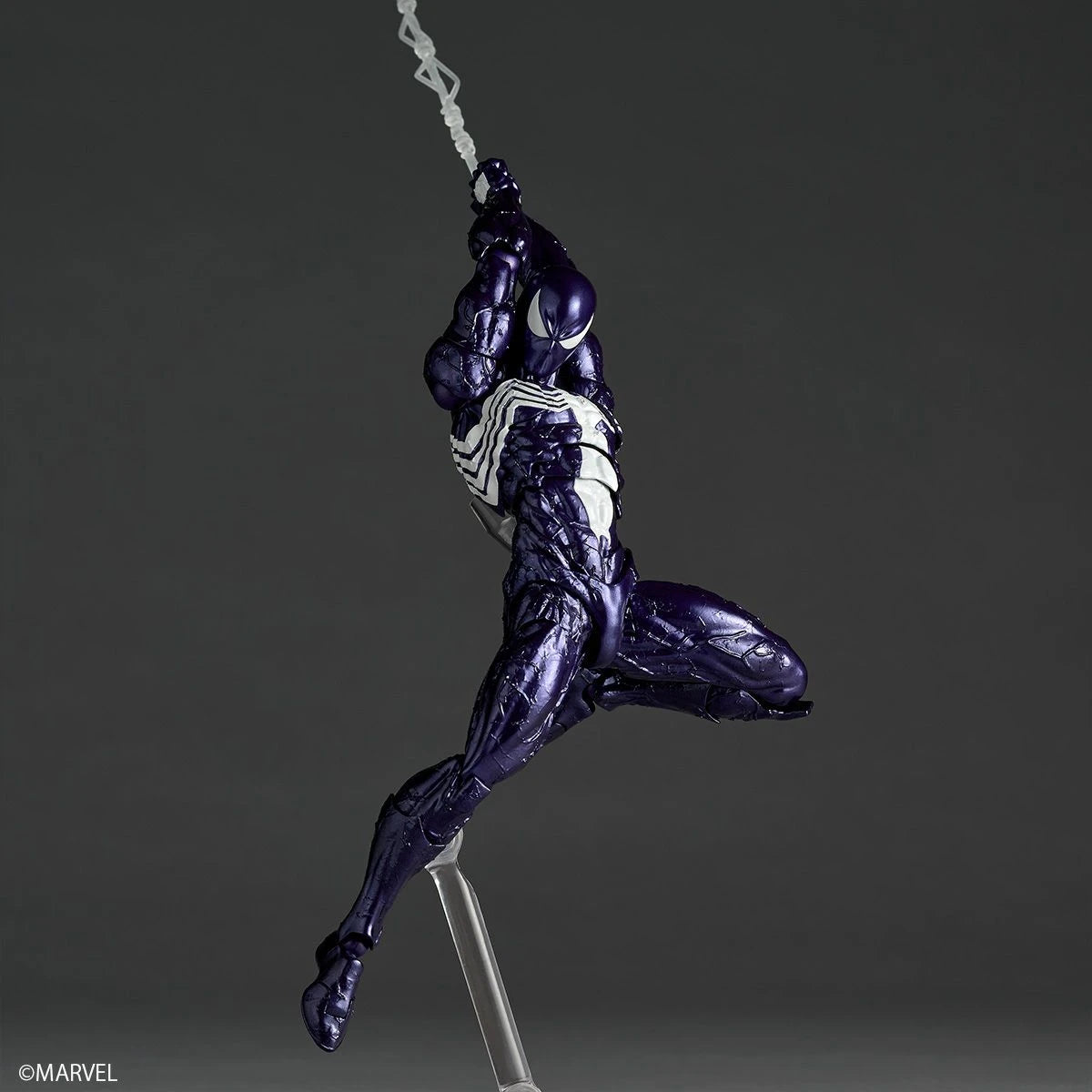 Revoltech Amazing Yamaguchi Symbiote Spider-Man (Purple Ver.) Action Figure