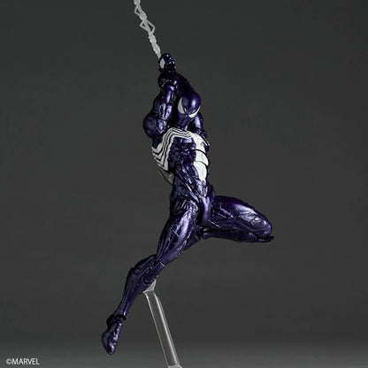Revoltech Amazing Yamaguchi Symbiote Spider-Man (Purple Ver.) Action Figure