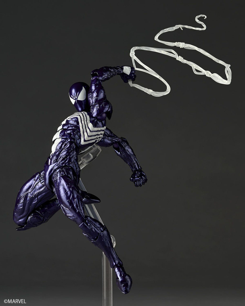 Revoltech Amazing Yamaguchi Symbiote Spider-Man (Purple Ver.) Action Figure