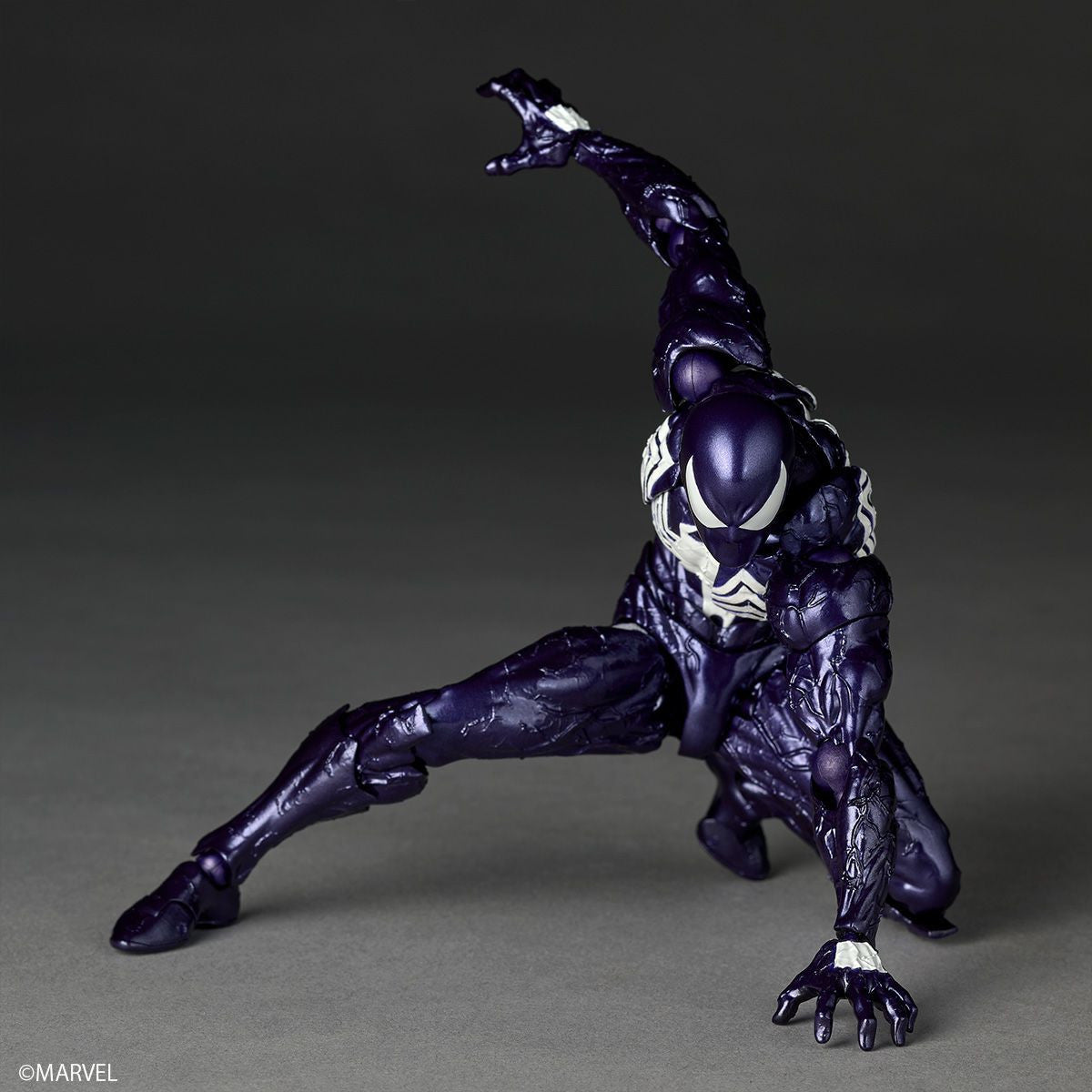 Revoltech Amazing Yamaguchi Symbiote Spider-Man (Purple Ver.) Action Figure