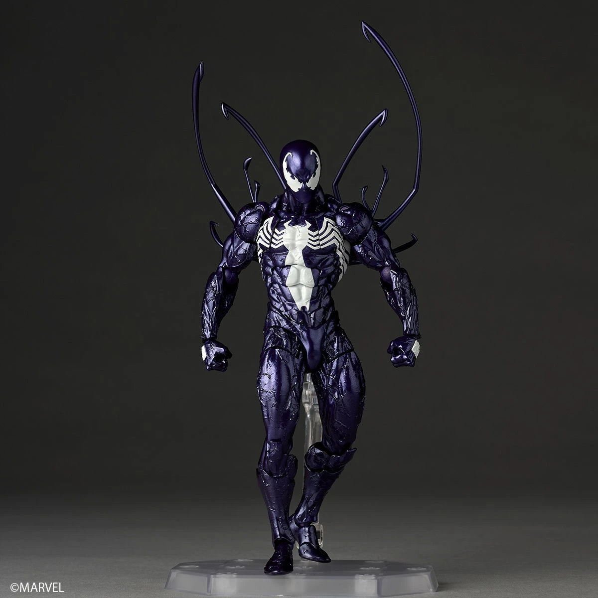 Revoltech Amazing Yamaguchi Symbiote Spider-Man (Purple Ver.) Action Figure