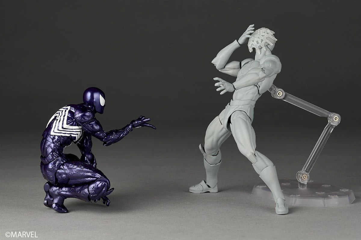 Revoltech Amazing Yamaguchi Symbiote Spider-Man (Purple Ver.) Action Figure