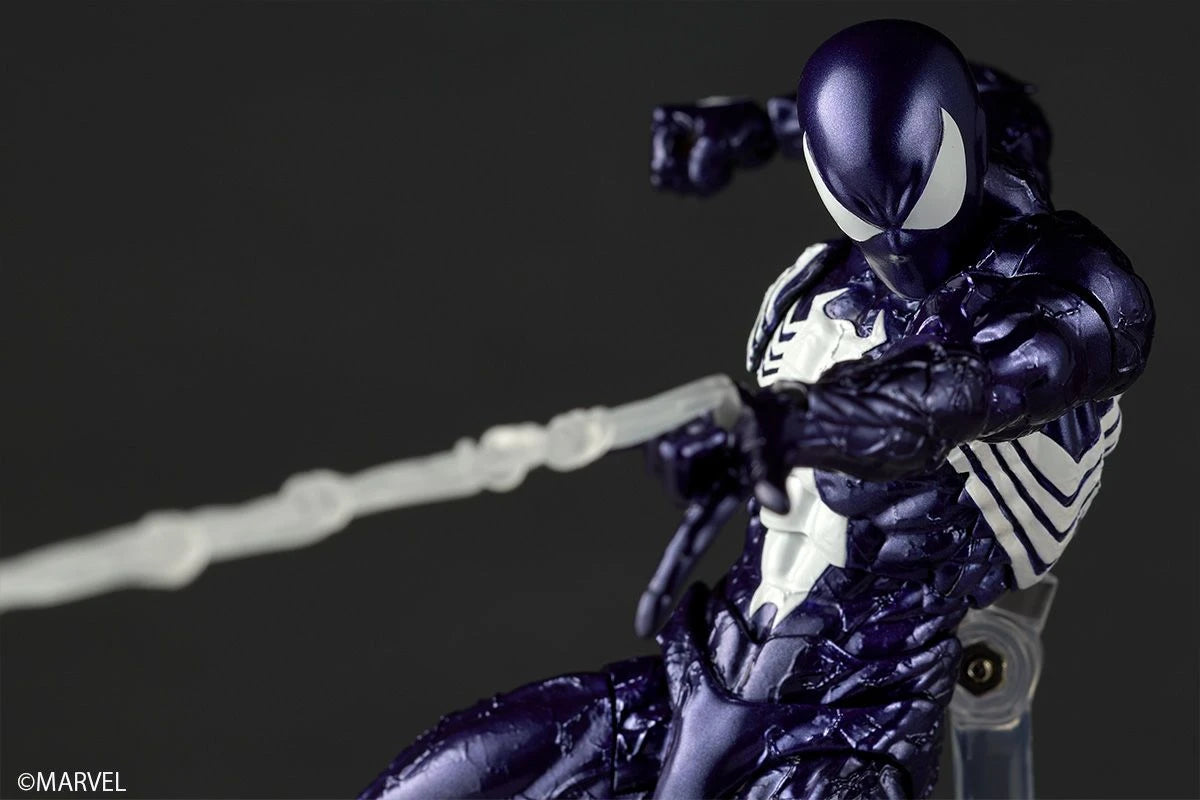 Revoltech Amazing Yamaguchi Symbiote Spider-Man (Purple Ver.) Action Figure