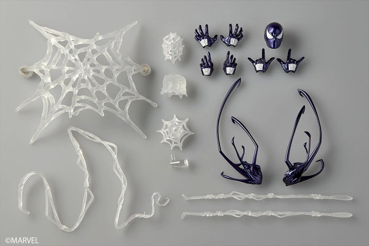 Revoltech Amazing Yamaguchi Symbiote Spider-Man (Purple Ver.) Action Figure