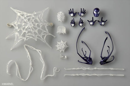 Revoltech Amazing Yamaguchi Symbiote Spider-Man (Purple Ver.) Action Figure