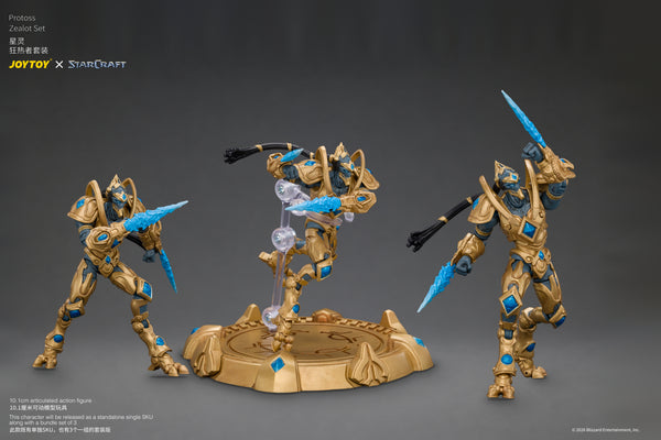 (Pre-Order) JoyToy StarCraft Protoss Zealot Set (3 Figures)