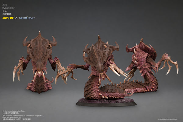 (Pre-Order) JoyToy StarCraft Zerg Hydralisk Set (3 Figures)