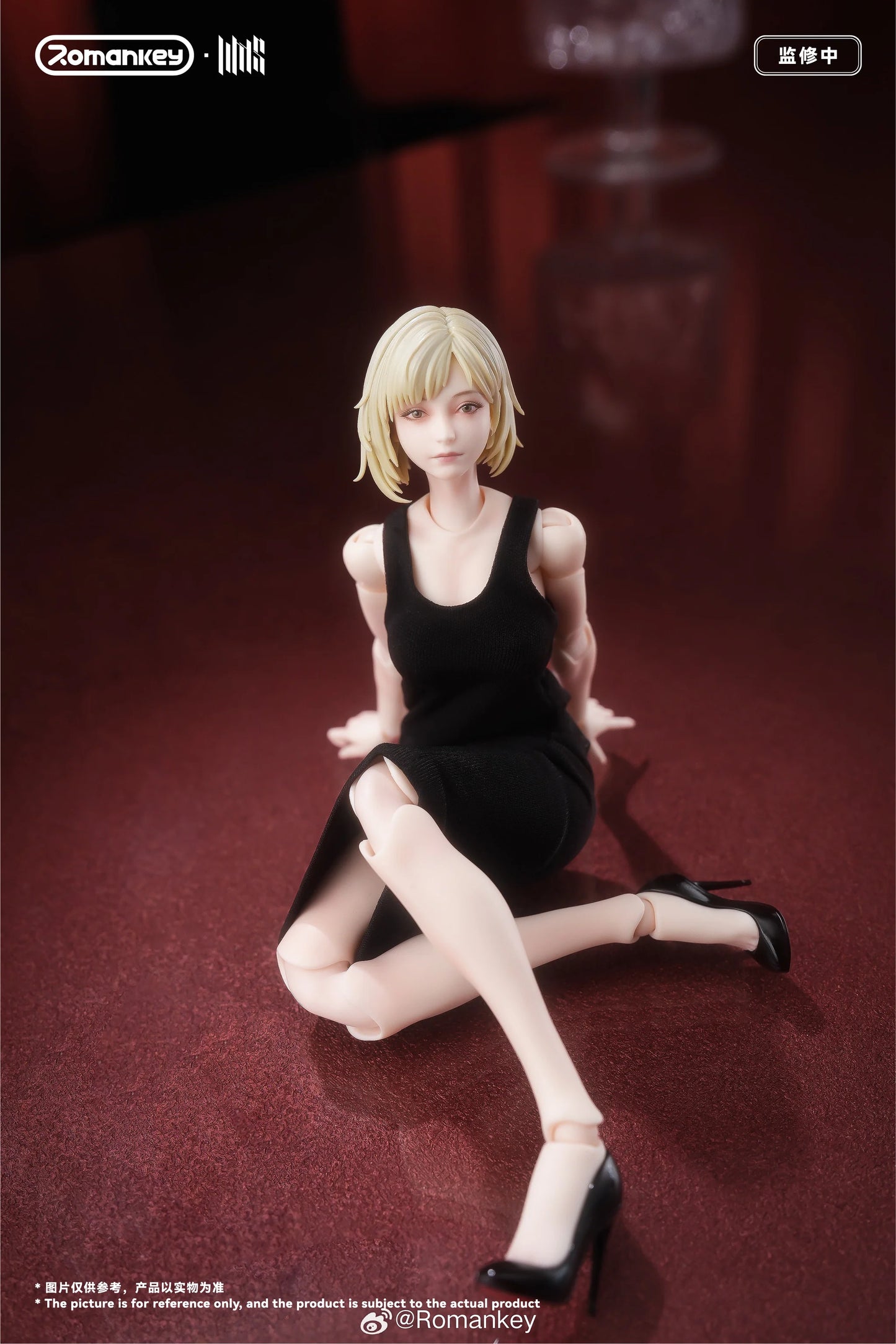 (Pre-Order) Romankey 1/12 Mia UMS004 female body action figure Unpainted and Ex Painted