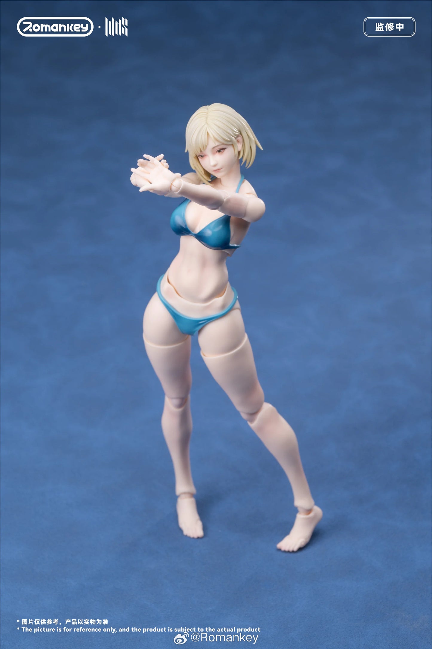 (Pre-Order) Romankey 1/12 Mia UMS004 female body action figure Unpainted and Ex Painted