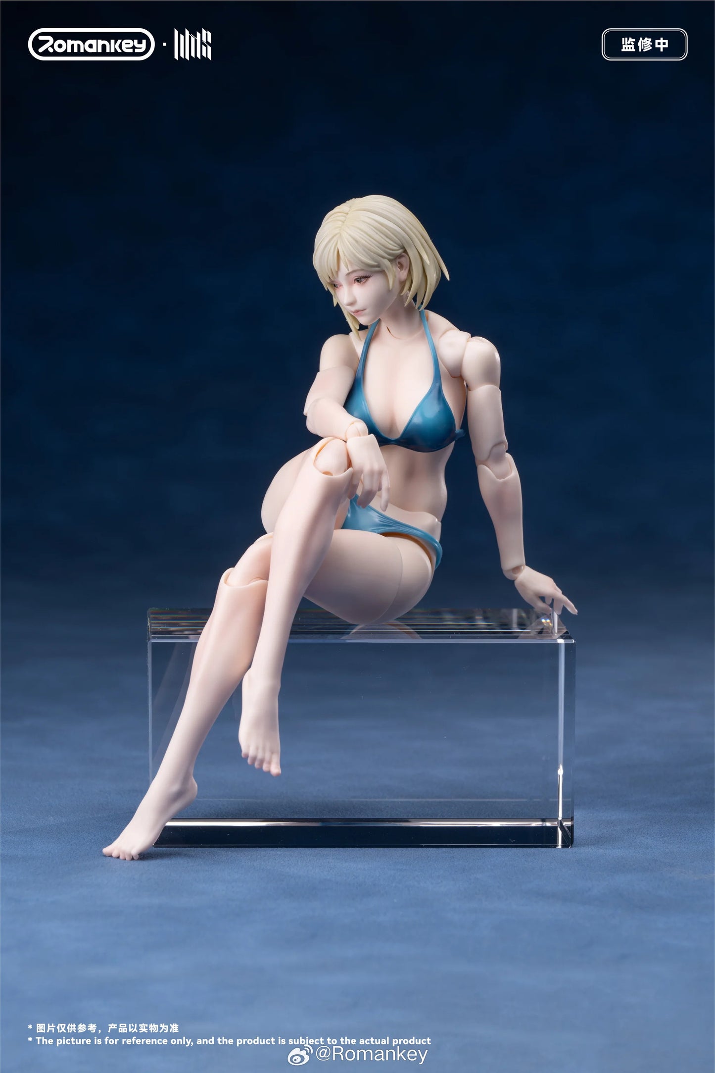 (Pre-Order) Romankey 1/12 Mia UMS004 female body action figure Unpainted and Ex Painted