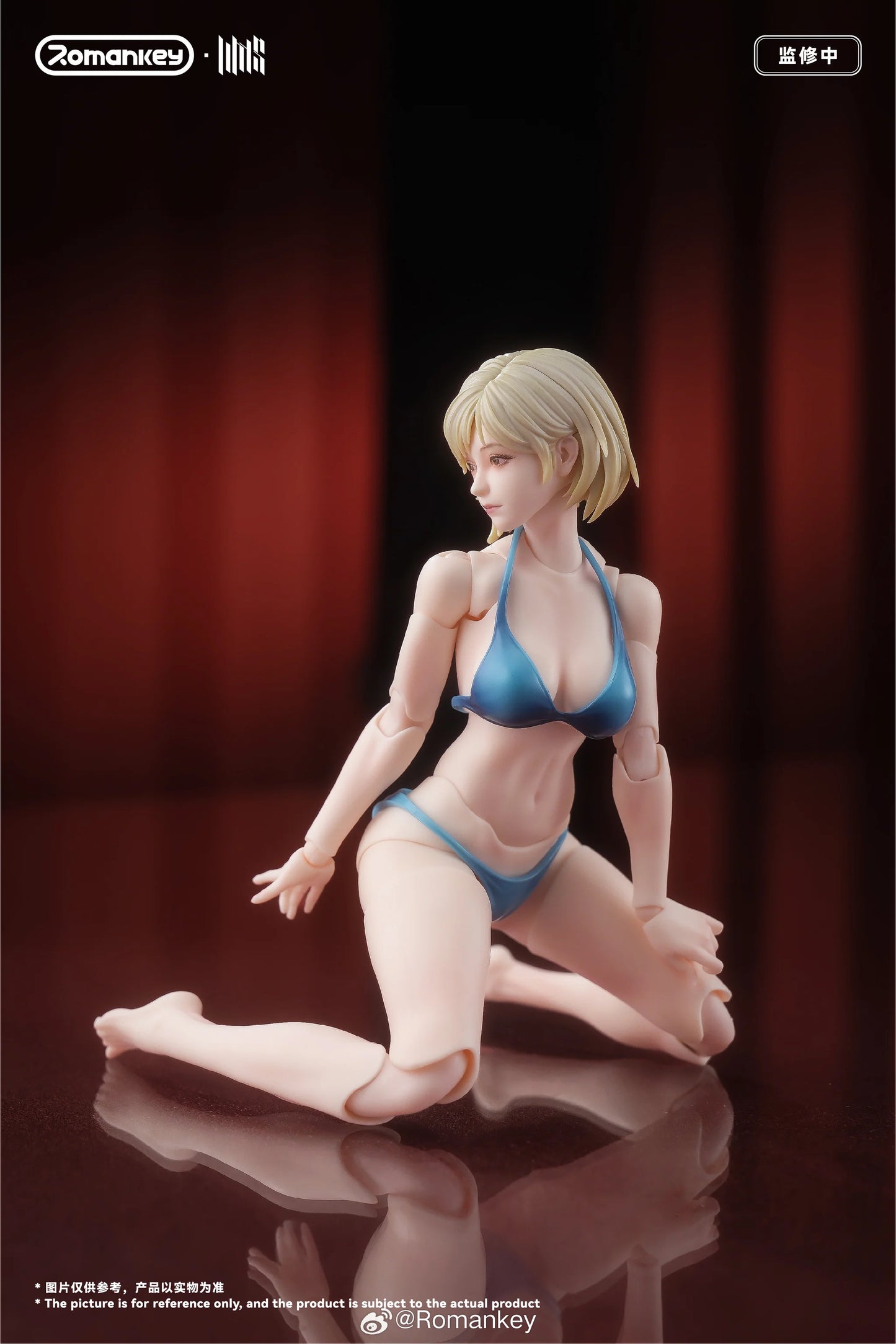 (Pre-Order) Romankey 1/12 Mia UMS004 female body action figure Unpainted and Ex Painted