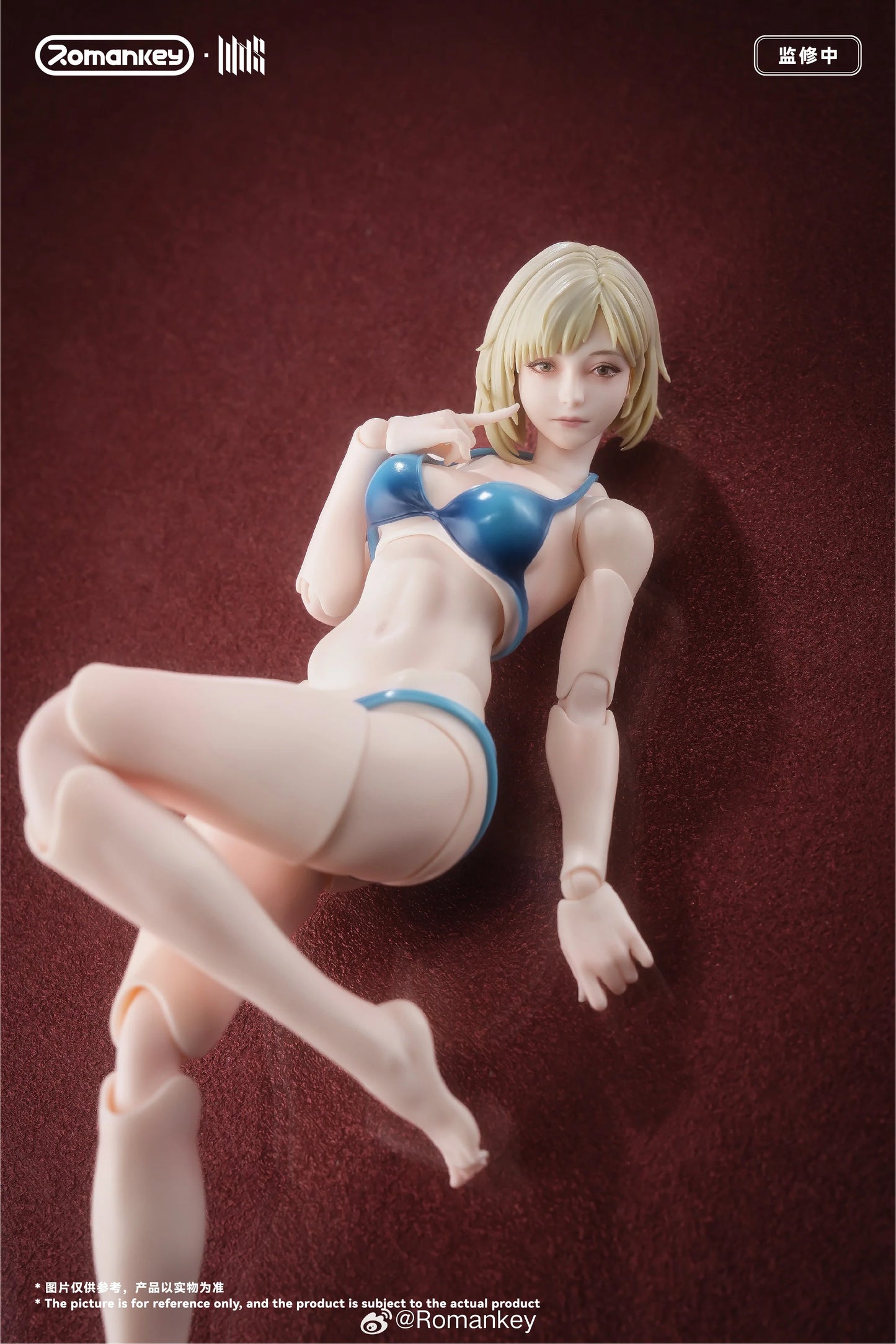 (Pre-Order) Romankey 1/12 Mia UMS004 female body action figure Unpainted and Ex Painted