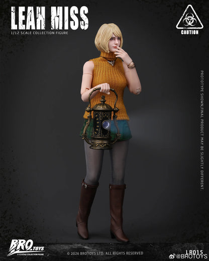 (Pre-Order) Brotoys 1/12 Leah Miss LR015 action figure with preorder bonus Light feature