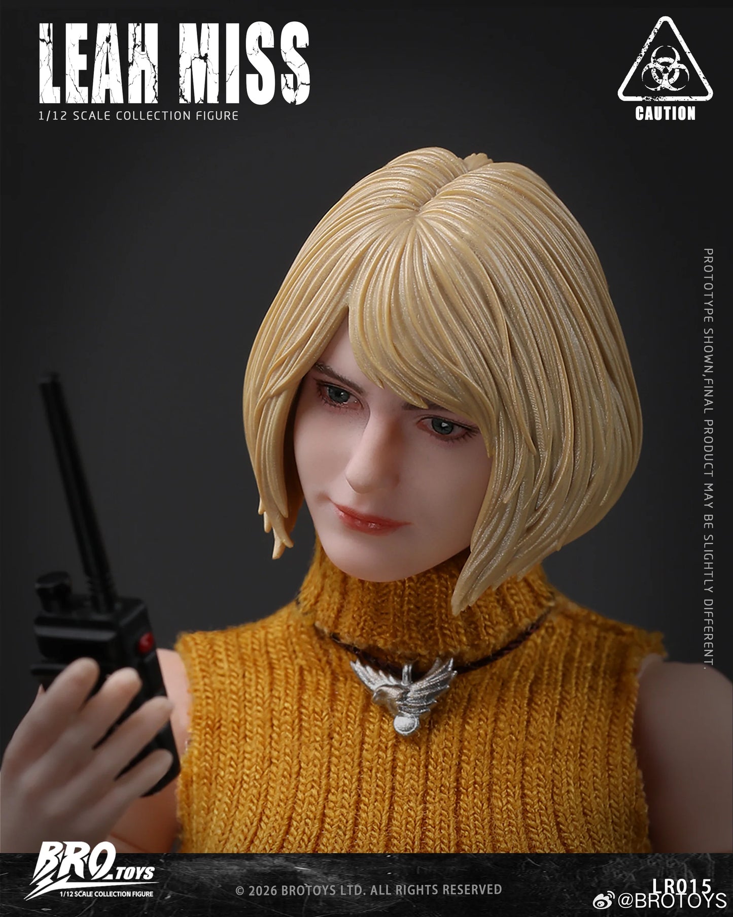 (Pre-Order) Brotoys 1/12 Leah Miss LR015 action figure with preorder bonus Light feature