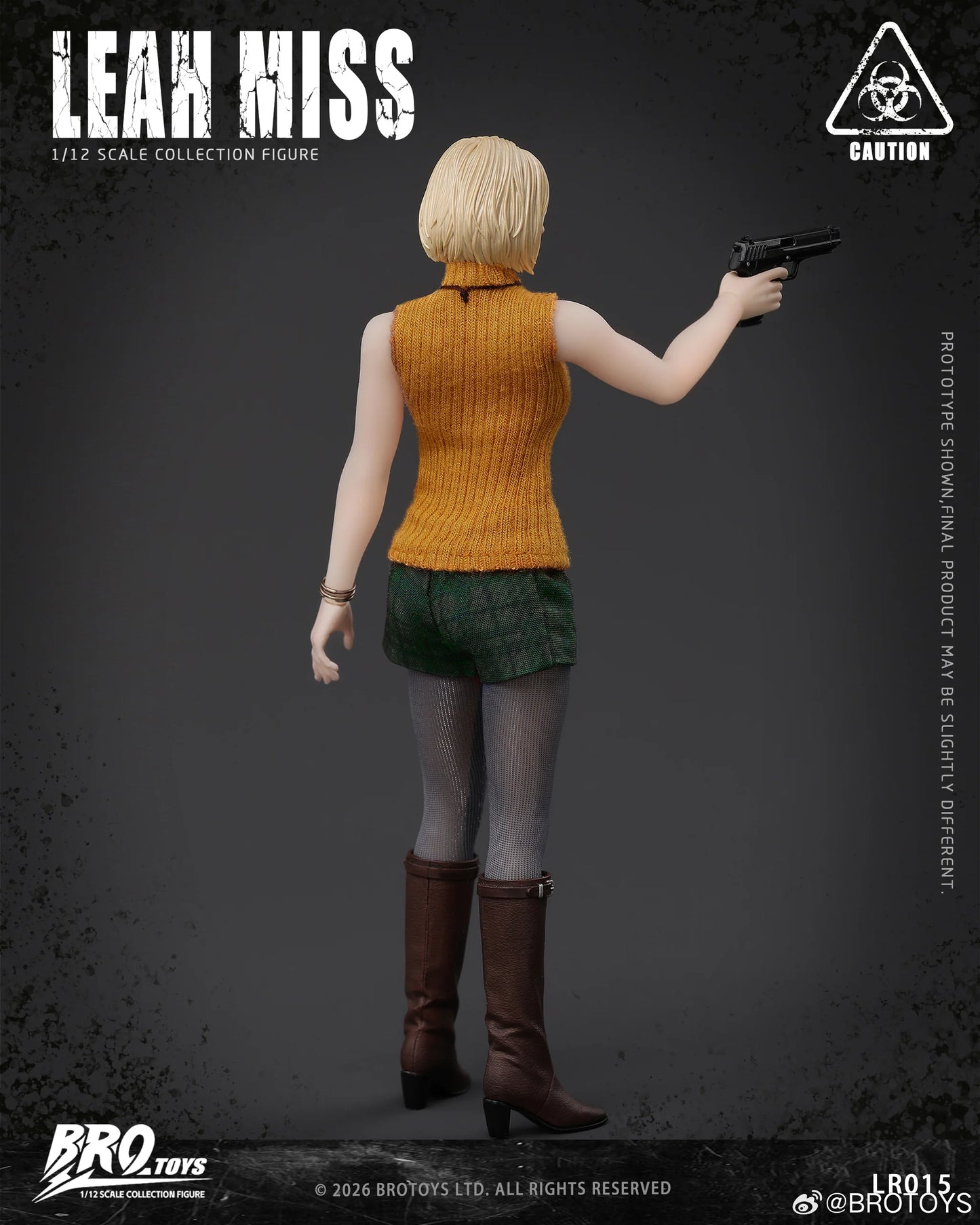 (Pre-Order) Brotoys 1/12 Leah Miss LR015 action figure with preorder bonus Light feature