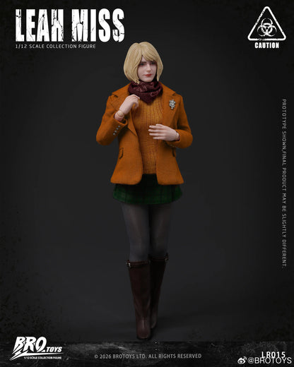 (Pre-Order) Brotoys 1/12 Leah Miss LR015 action figure with preorder bonus Light feature