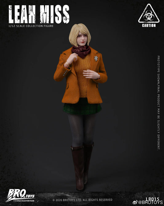 (Pre-Order) Brotoys 1/12 Leah Miss LR015 action figure with preorder bonus Light feature