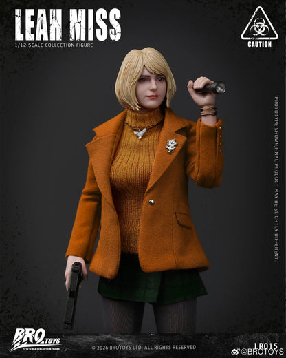 (Pre-Order) Brotoys 1/12 Leah Miss LR015 action figure with preorder bonus Light feature