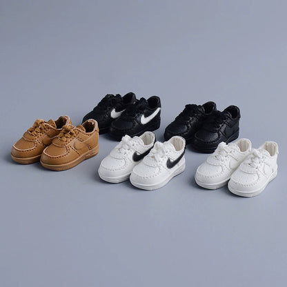 Custom 1/12 Clothing Accessories Shoes for 1/12 Scale Action Figure