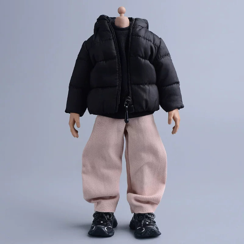 Custom 1/12 Clothing Accessories Pants for 1/12 Scale Action Figure