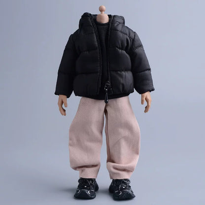 Custom 1/12 Clothing Accessories Pants for 1/12 Scale Action Figure