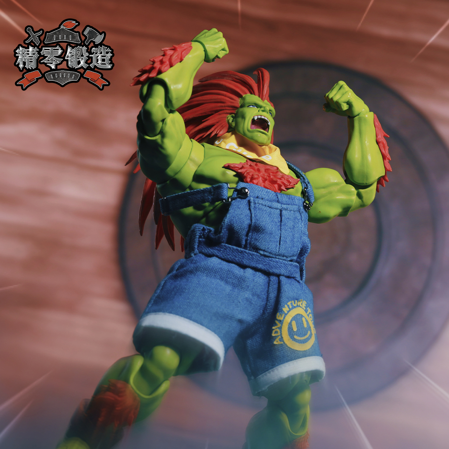 Custom 1/12 Clothing Accessories for Storm Collectibles Blanka