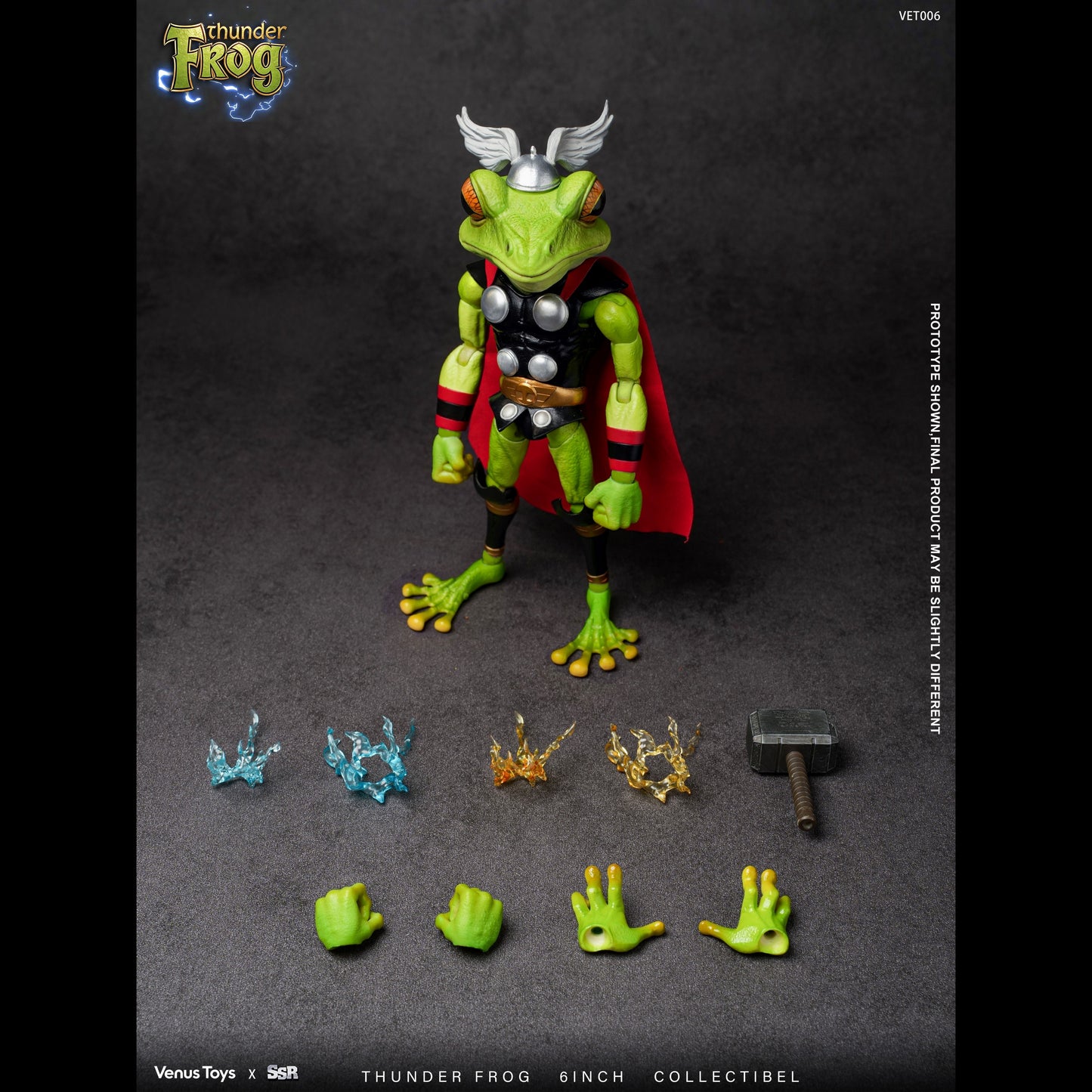 (Pre-Order) Venus Toys x SSR Toys Thunder Frog Action Figure