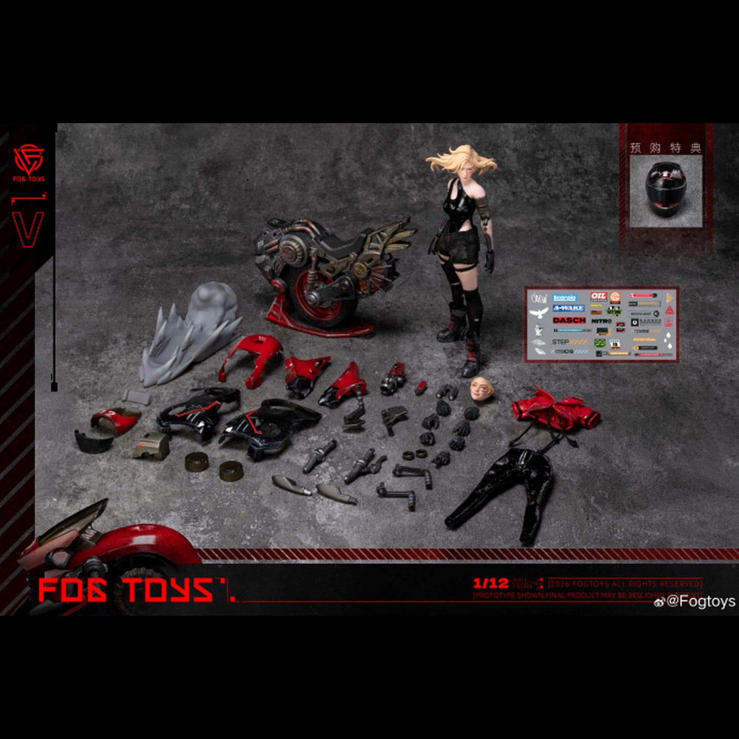 (Pre-Order) Fog Toys 1/12 EA03 Whimsy 26 Series Set V