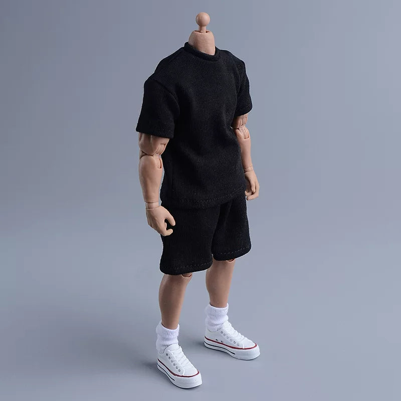 Custom 1/12 Clothing Accessories Sneakers for 1/12 Scale Action Figure