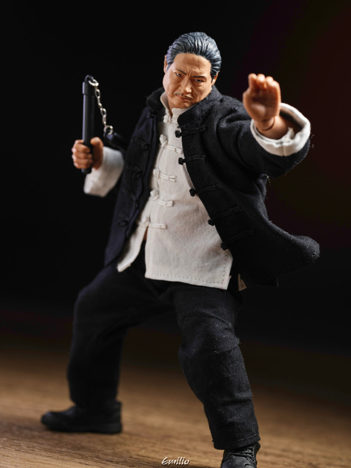 Custom 1/12 Clothing Kong Fu Cloth set (Notaman fat body)