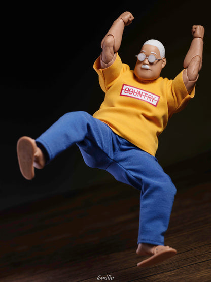 Custom 1/12 Clothing for Taro Sakamoto (Notaman fat body)