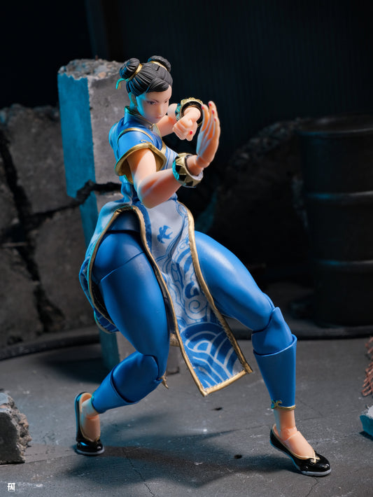 Custom 1/12 Clothing for Revoltech Chun Li Skirt