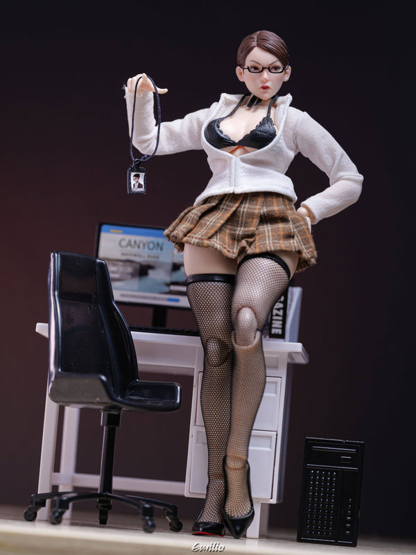 Custom 1/12 Clothing for Prison School Meiko Shiraki (Notaman Body)