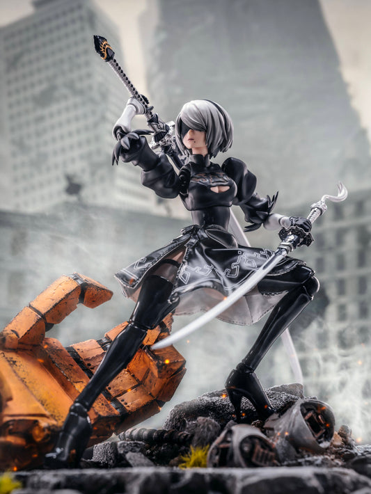 Custom 1/12 Clothing Skirt for figma 2b