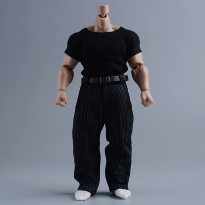 Custom 1/12 Clothing Accessories Pants for 1/12 Scale Strong Body