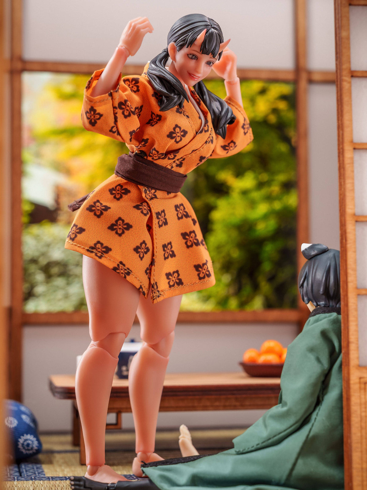 Custom 1/12 Clothing for Delicious in Dungeon Inutade on Cowl Product Oni Girl