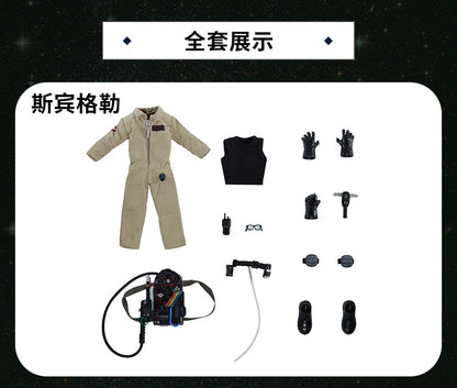 Custom 1/12 Clothing Accessories for Mythic Legions Skeletons Ghostbusters