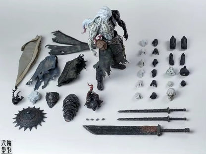 Etched Human 1/12 Poison Shaman Qing action figure (Calligraphy version)