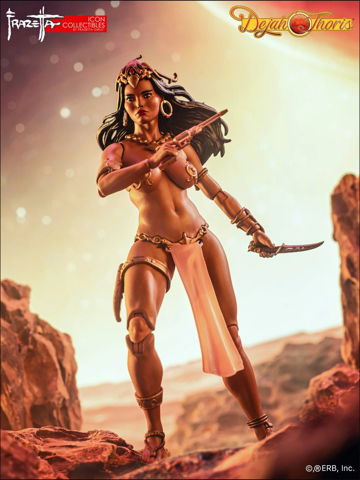 (Pre-Order) Frazettagirls 1/12 Dejah Thoris 1/12 action figure