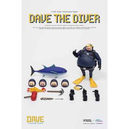 (Pre-Order) Beautiful Chemistry x DAVE THE DIVER DAVE 1/12 Complete Model Action Figure