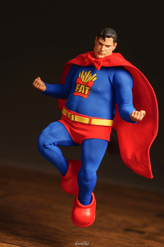 Custom 1/12 Clothing for superman (Notaman Fat Body)