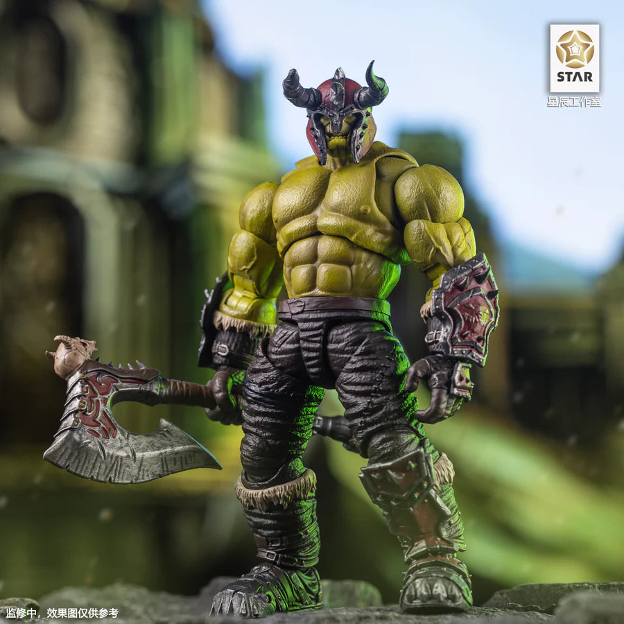 (Pre-Order) Star studio 1/12 Ancient War wave 1 Orc Body and Custom Kit (Orc Body 01 Tan)