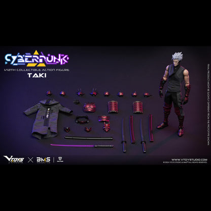 (Pre-Order) VToys 1/12 VSD012 Cyberpunk Samurai The Crimson Dawn of the Blade WF Limited Ver.
