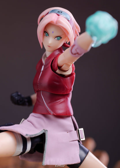 Custom 1/12 Clothing for SHF Naruto Shippuden Sakura Haruno